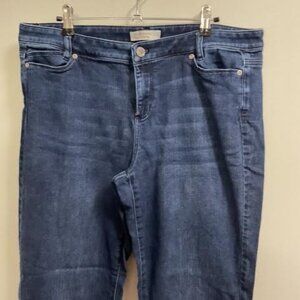 J Jill  Boyfriend Slim Staight Leg Jeans size 14